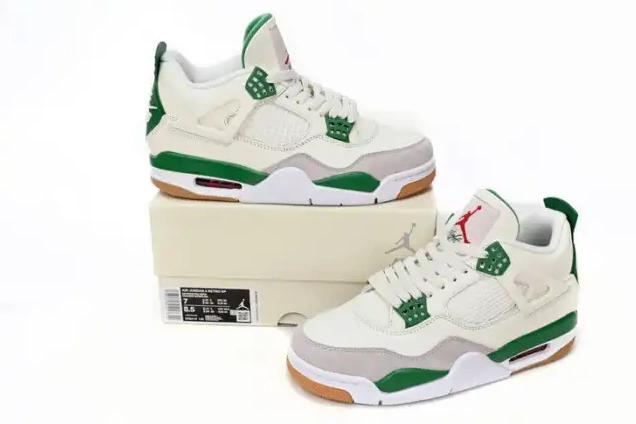 Cheap Kickmax Pine 4 SB Retro Green Jordan DR5415-103 0329